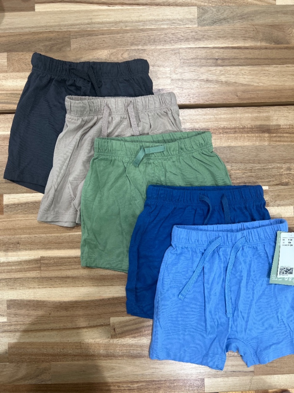 NWT H&M baby boy jersey shorts 12 month